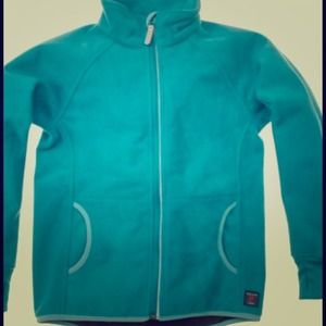 Polarn O. Pyret children's wind fleece jacket.