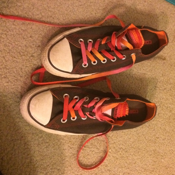 Colorful/Rainbow Converse