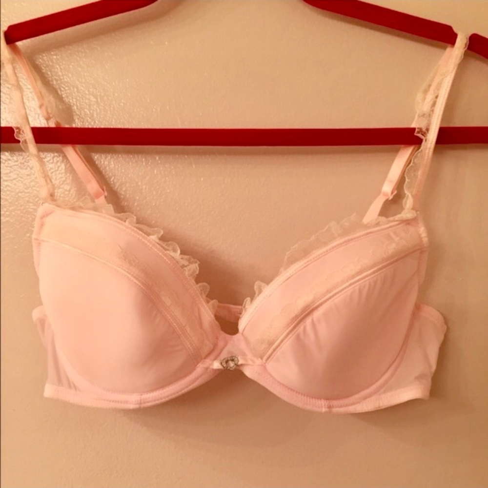 Brand-New Light Pink Bra 36B and Panty Large