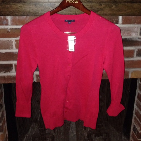 Gap Pink Cardigan