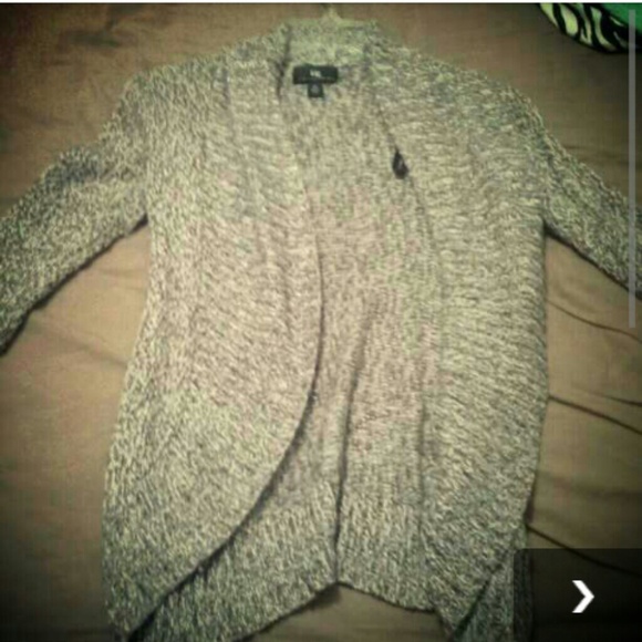 Brown sweater cardigan