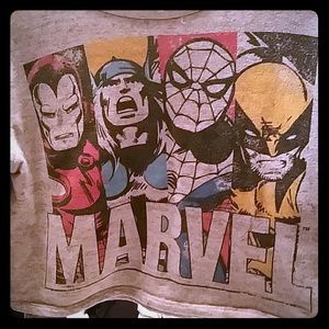 Marvel Forever 21 Crop Hold for Capt_Splendid