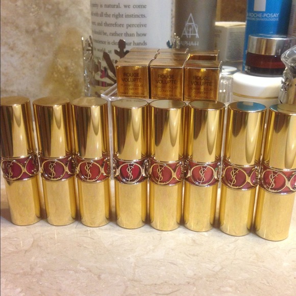 YSL ROUGE VOLUPTE LIPSTICKS