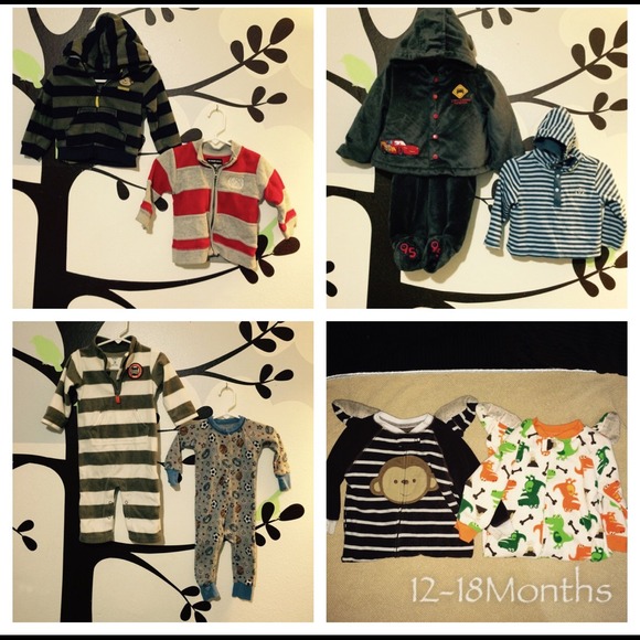 19 Piece 12-18 Months Baby Boy Winter Clothes