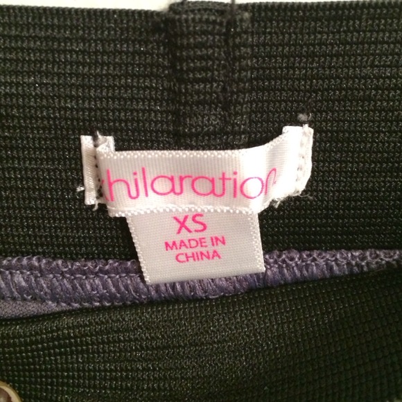 Mini Ruffle Tiered Skirt in Deep Purple - Picture 3 of 3