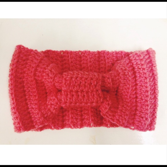 Handmade Crochet Earwarmer Headband - Picture 2 of 4