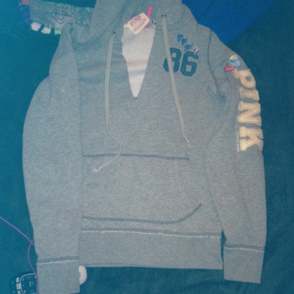 Pink Hooded Sweatshirt