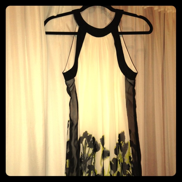 Fresh and stylish halter dress