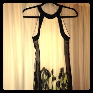 Fresh and stylish halter dress