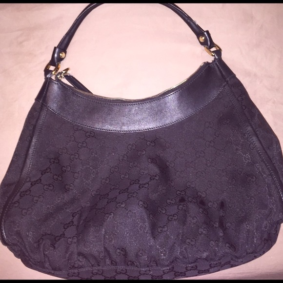 💥12/31 HP💥 💯% Authentic Large Gucci D-ring hobo - Picture 4 of 4