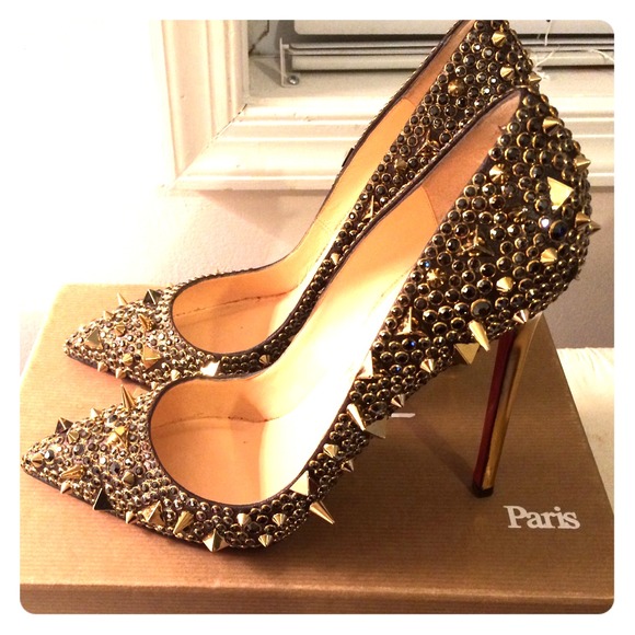 Christian Louboutin Pigalili120 PourriRing Strass