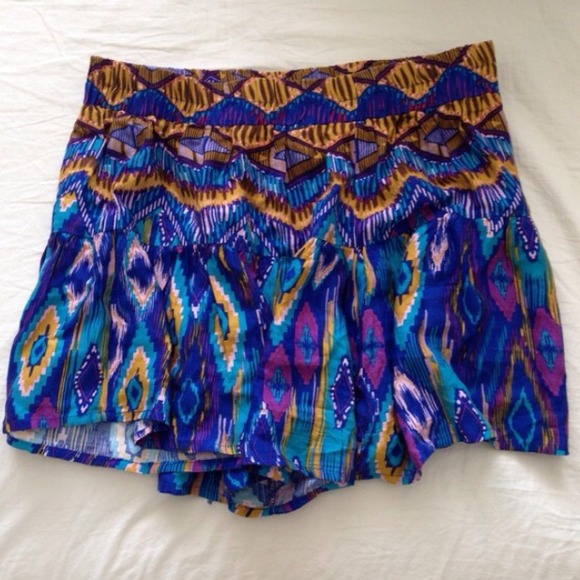 LF Millau Tribal Print Shorts