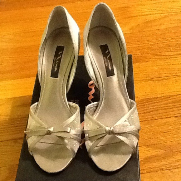 Silver heels