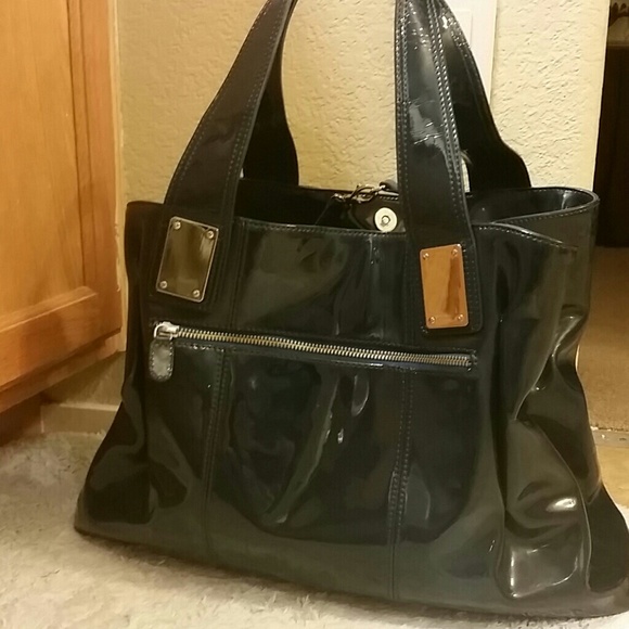 Presa Dorrington Patent Leather Purse/Tote/Shopper