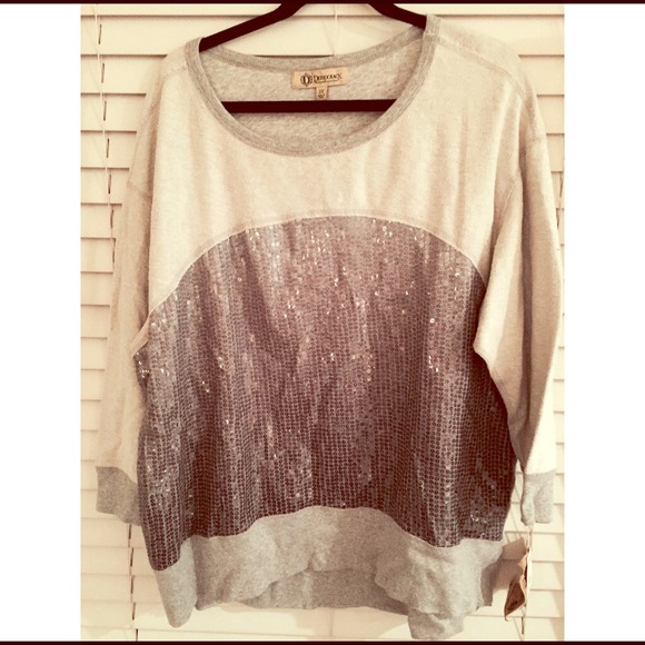 Democracy Mixed Media Sweatshirt
