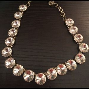 Jcrew Crystal Venus flytrap necklace item 39566