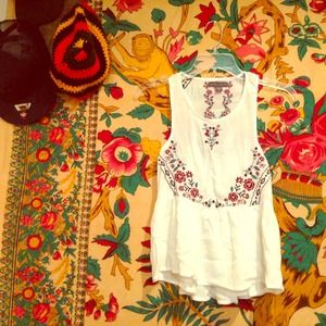 Kendall & Kylie Cross Back Tank Top