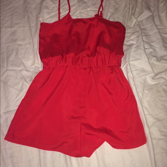 This is a red romper from Forever 21 !! - Picture 2 of 3