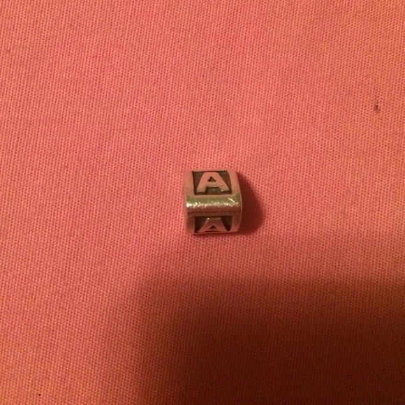 "A" Pandora Charm