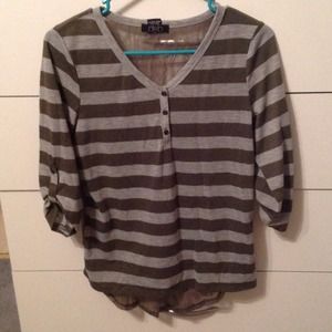 Sheer back shirt