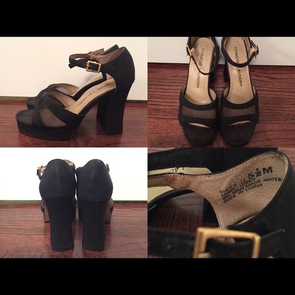 💥CLEAR OUT SALE💥 Chinese Laundry Heels- Black