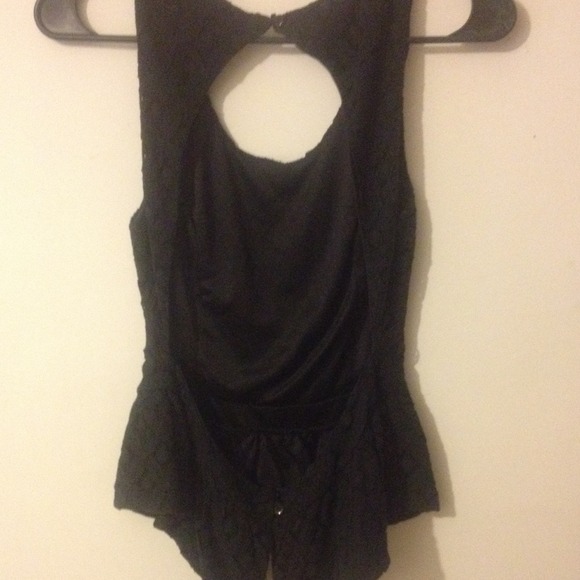 Open back peplum - Picture 2 of 2