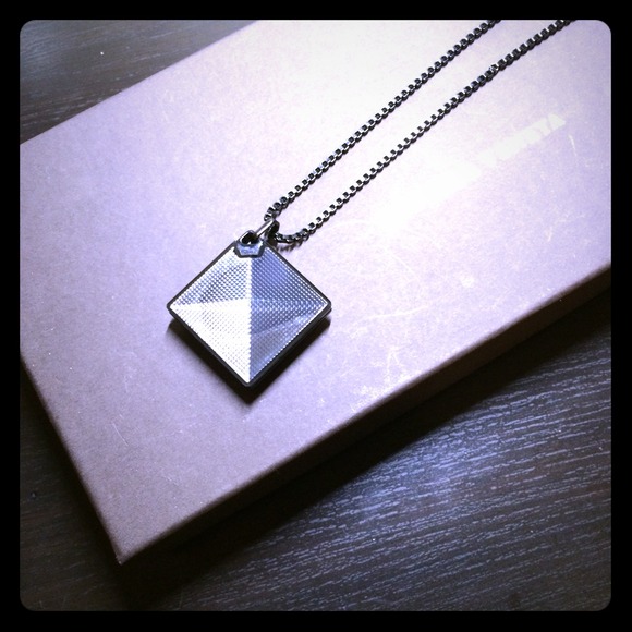 Diesel Black Necklace Watch