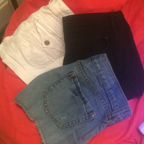 BUNDLE of shorts including old navy denim