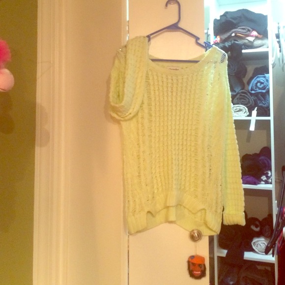 Knit sweater