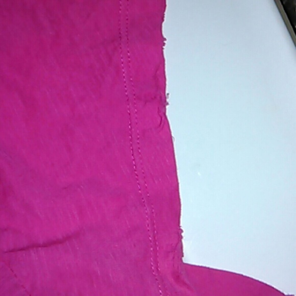 French connection distressed pink tee - Picture 2 of 3