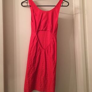 Coral Bebe dress