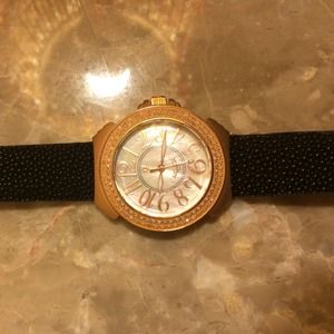 Lancaster Women's Pillola Mother of Pearl Watch