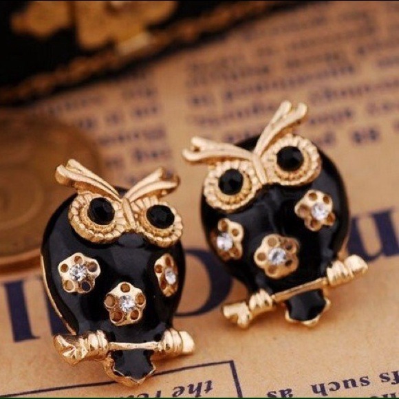 💜Gifted💜World's Cutest Owl Earrings - Picture 2 of 3