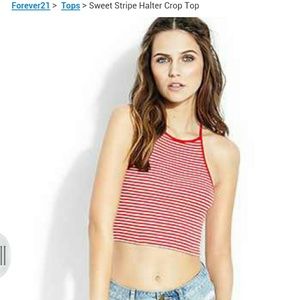 Cropped tank top