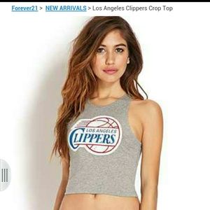 Los Angeles Clippers cropped top