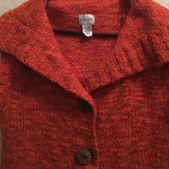 Chico's sweater vest. Size 2