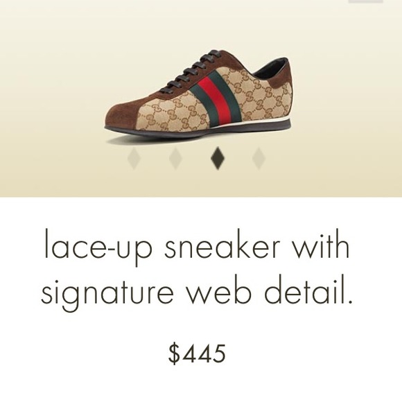 100% Authentic Signature Gucci Sneaker