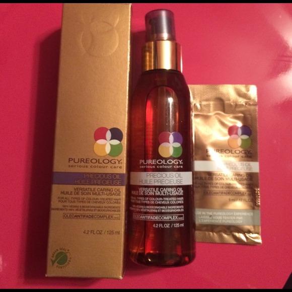 New pureology precious oil treatment/leave in - Picture 1 of 3