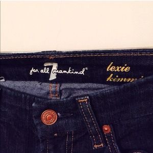 Size 24 7 for all mankind bootcut jeans