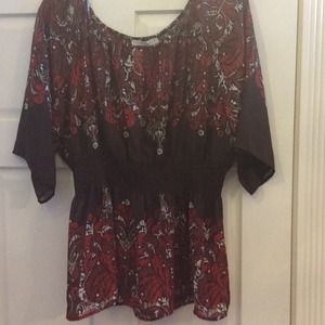 Tunic type top