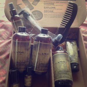 Wen hair are system by Chaz Dean