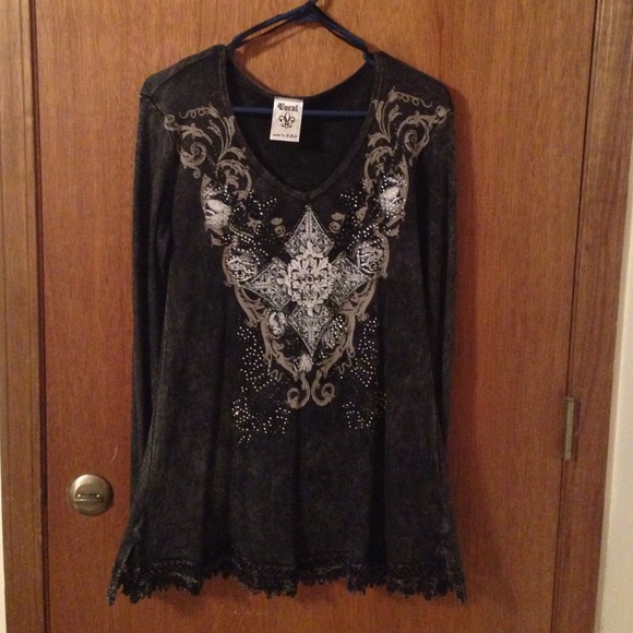 Tunic length top