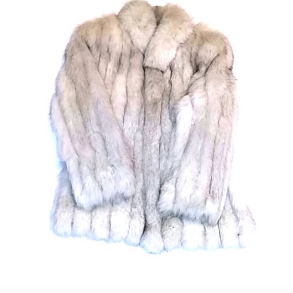 Authentic Fox Fur Coat, Vintage.