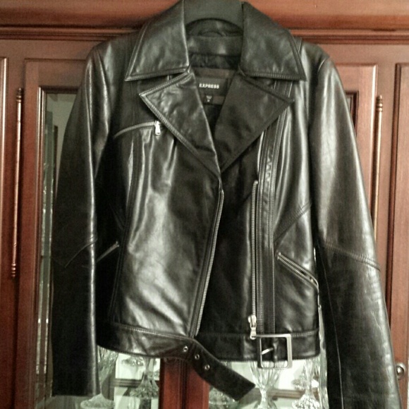 Size Medium Express Motorcycle Style Jacket