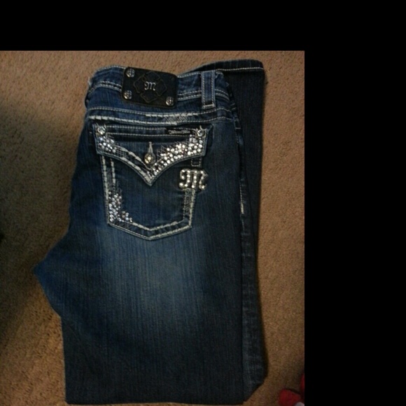 Miss Me Easy Boot Jeans (wore twice)