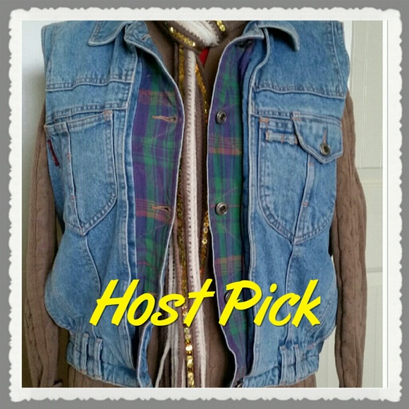 HOST PICK Really Cool Warm Denim Fully Lined Vest