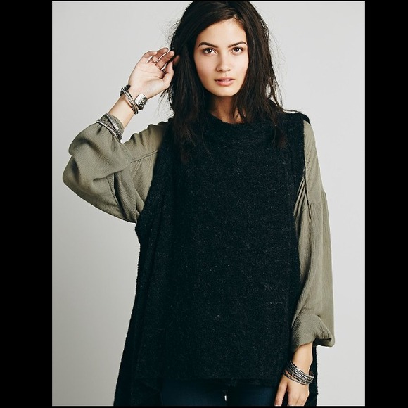 💜bundled Free People Sleeveless Cape - Picture 4 of 4