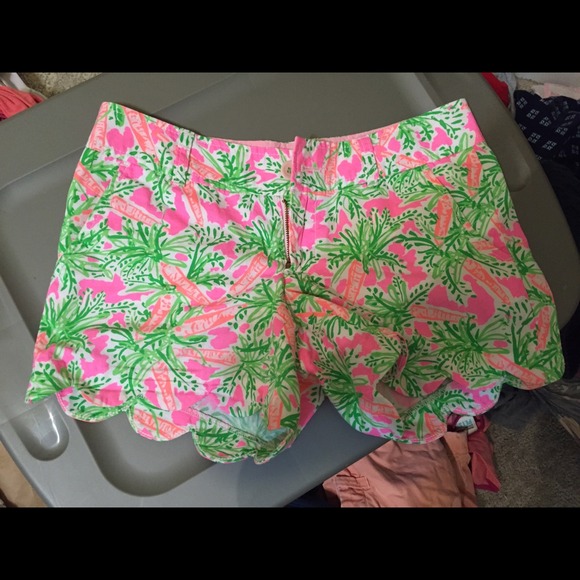Lilly pulitzer nibbles buttercup shorts