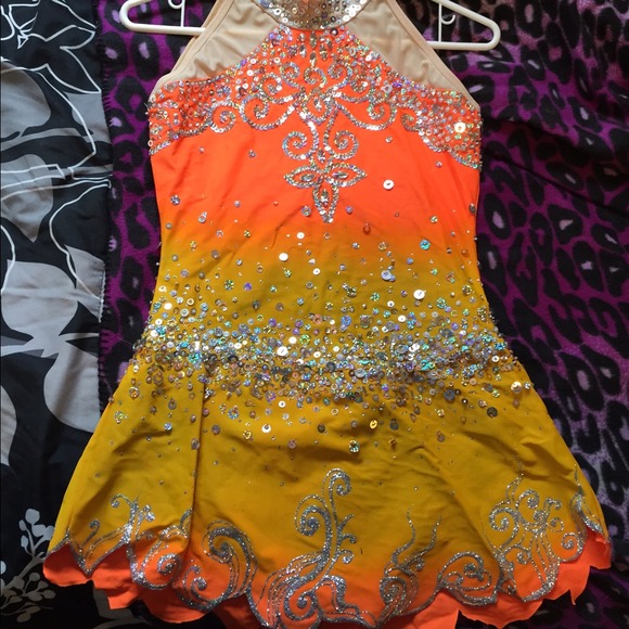 Figure skating dress
