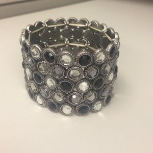 Rhinestone Stretchy Bracelet